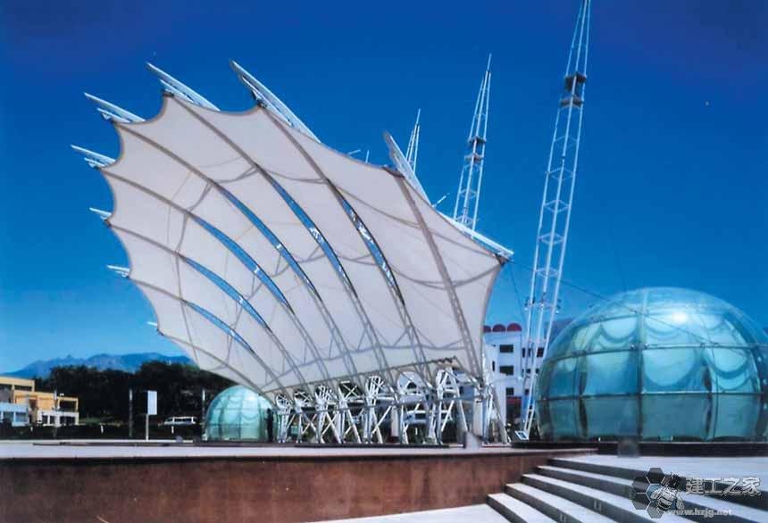 广元车棚膜结构网架